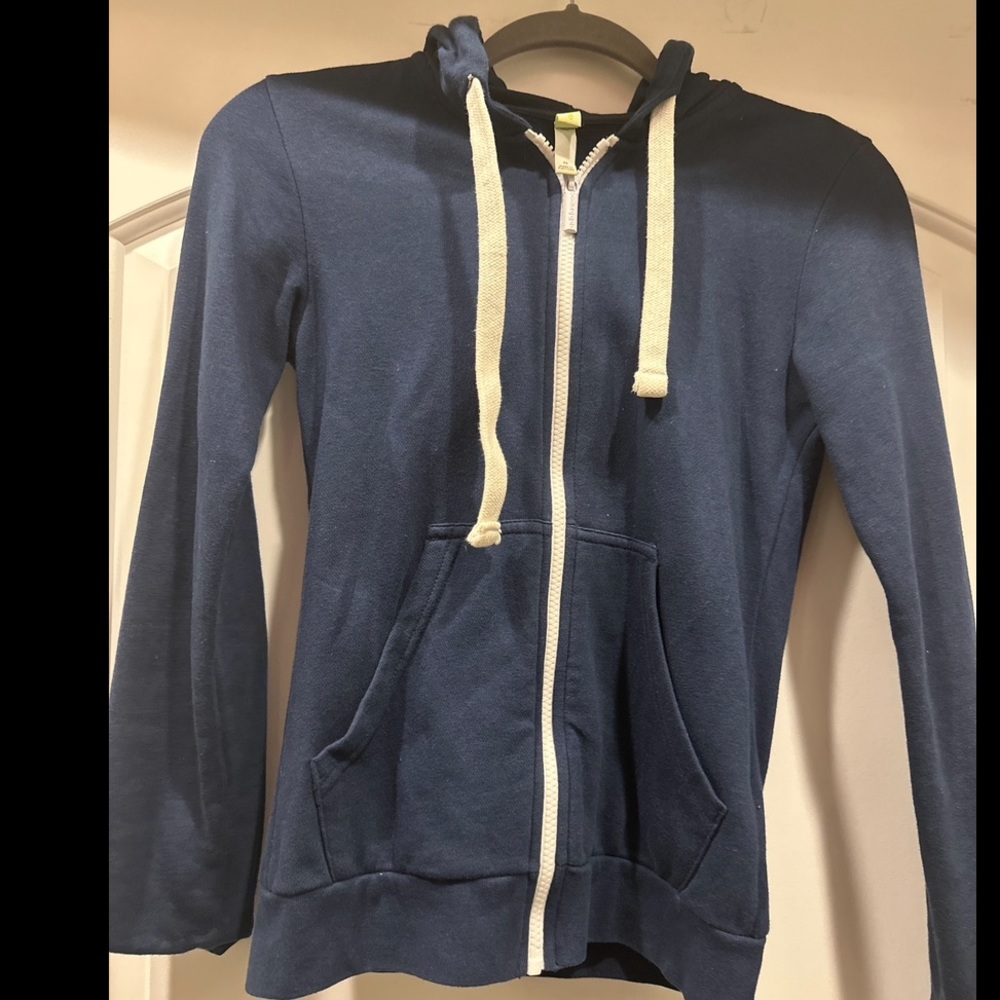 Adidas Women’s Blue Zip-up Hoodie Size XS
